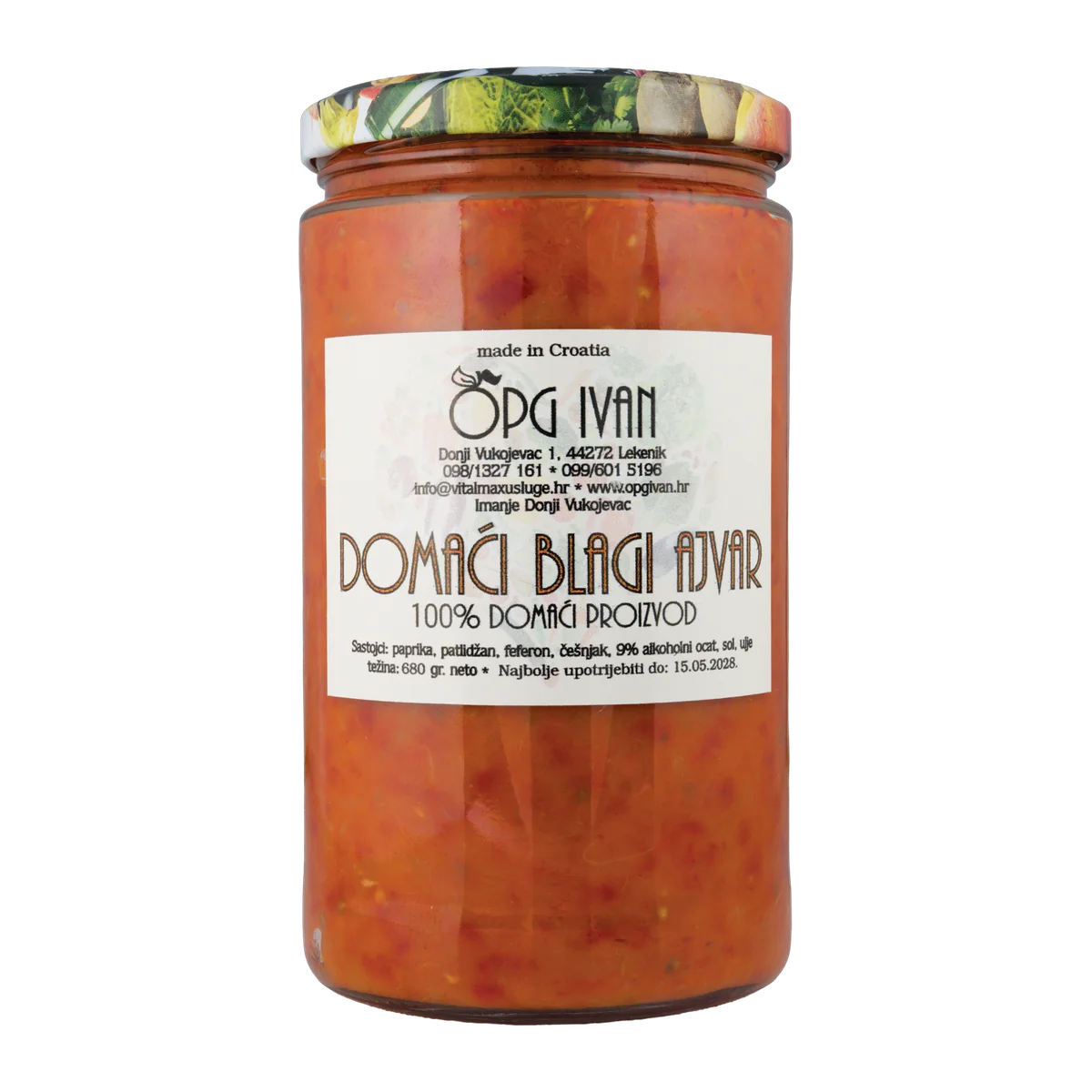 Ajvar blagi OPG Ivan